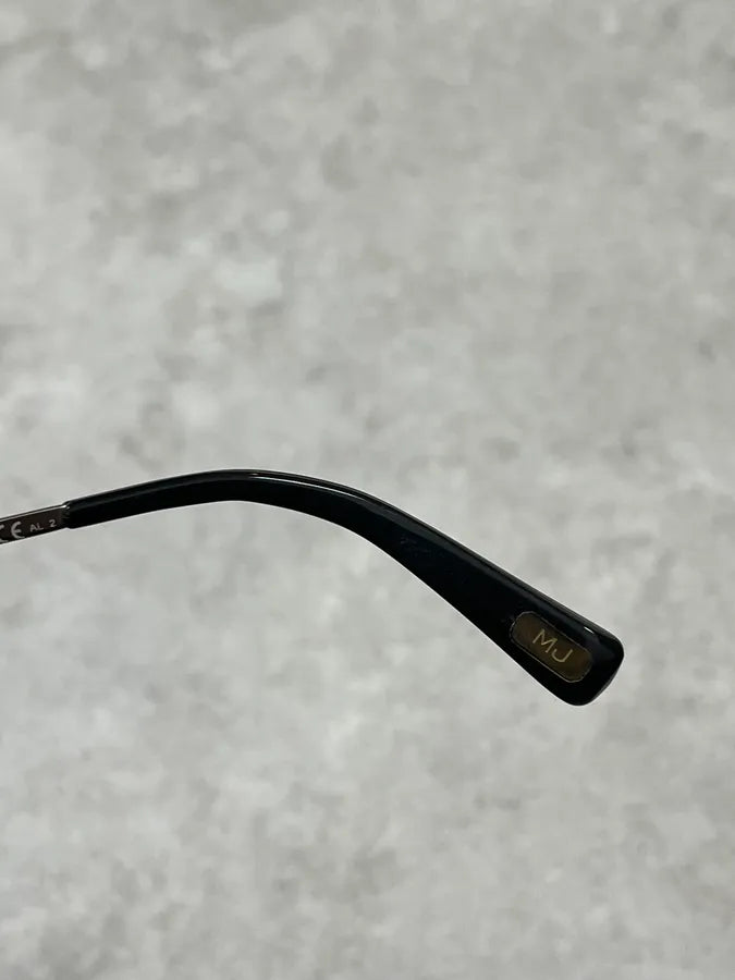Marc Jacobs Black Aviator Sunglasses Acetate Metal Bridge tsZlPvV 11