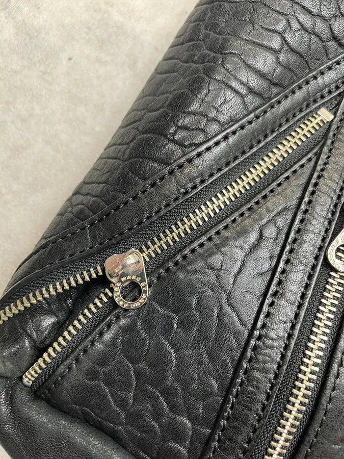 Marc Jacobs Black Leather Multi-Zip Shoulder Bag yjnZeSt 3