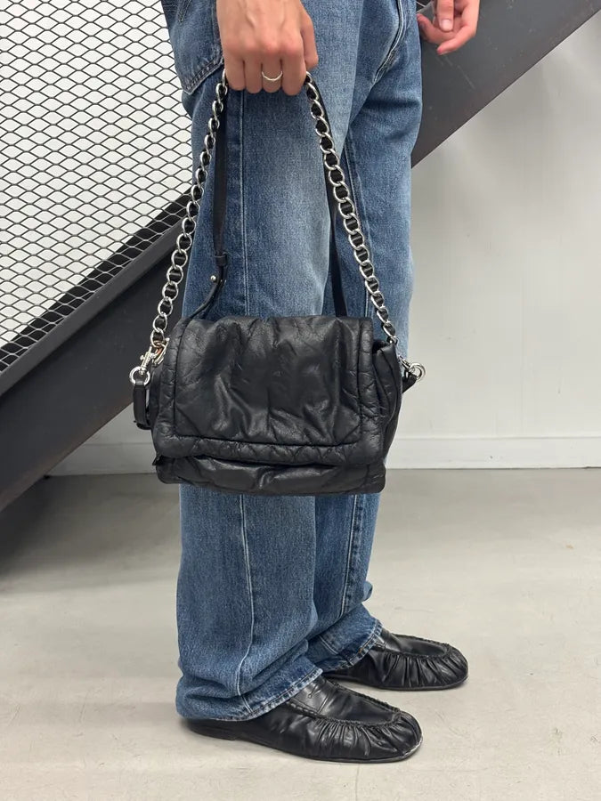 Marc Jacobs Black Leather Shoulder Bag ElGJmXb 1