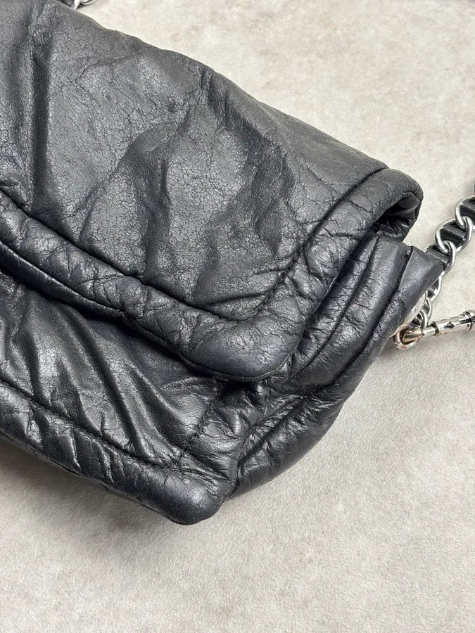Marc Jacobs Black Leather Shoulder Bag ElGJmXb 8