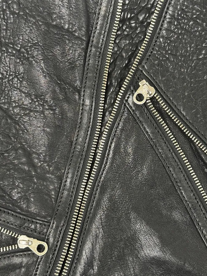 Marc Jacobs Black Multi-Zip Textured Leather Crossbody Bag ITLNuQa 8