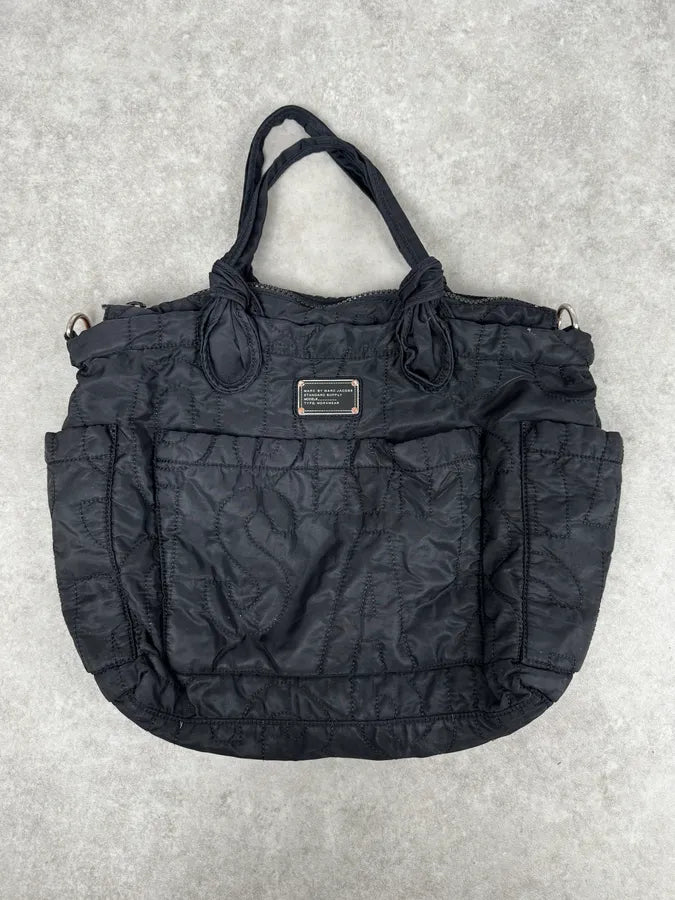 Marc Jacobs Black Quilted Nylon Bag CahZIfv 0