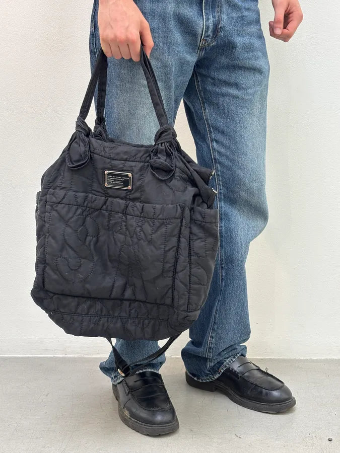 Marc Jacobs Black Quilted Nylon Bag CahZIfv 2