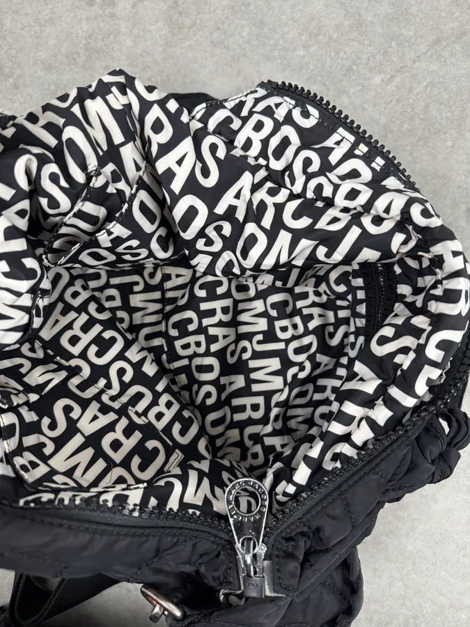 Marc Jacobs Black Quilted Nylon Bag CahZIfv 11