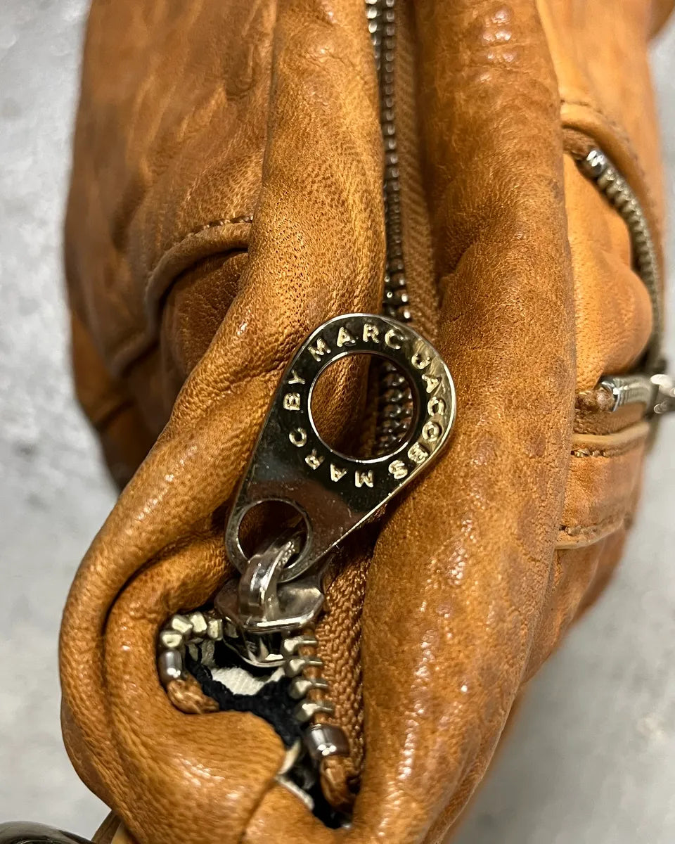Marc Jacobs Camel Leather Multi-Pocket Shoulder Bag DQXqsWe 10