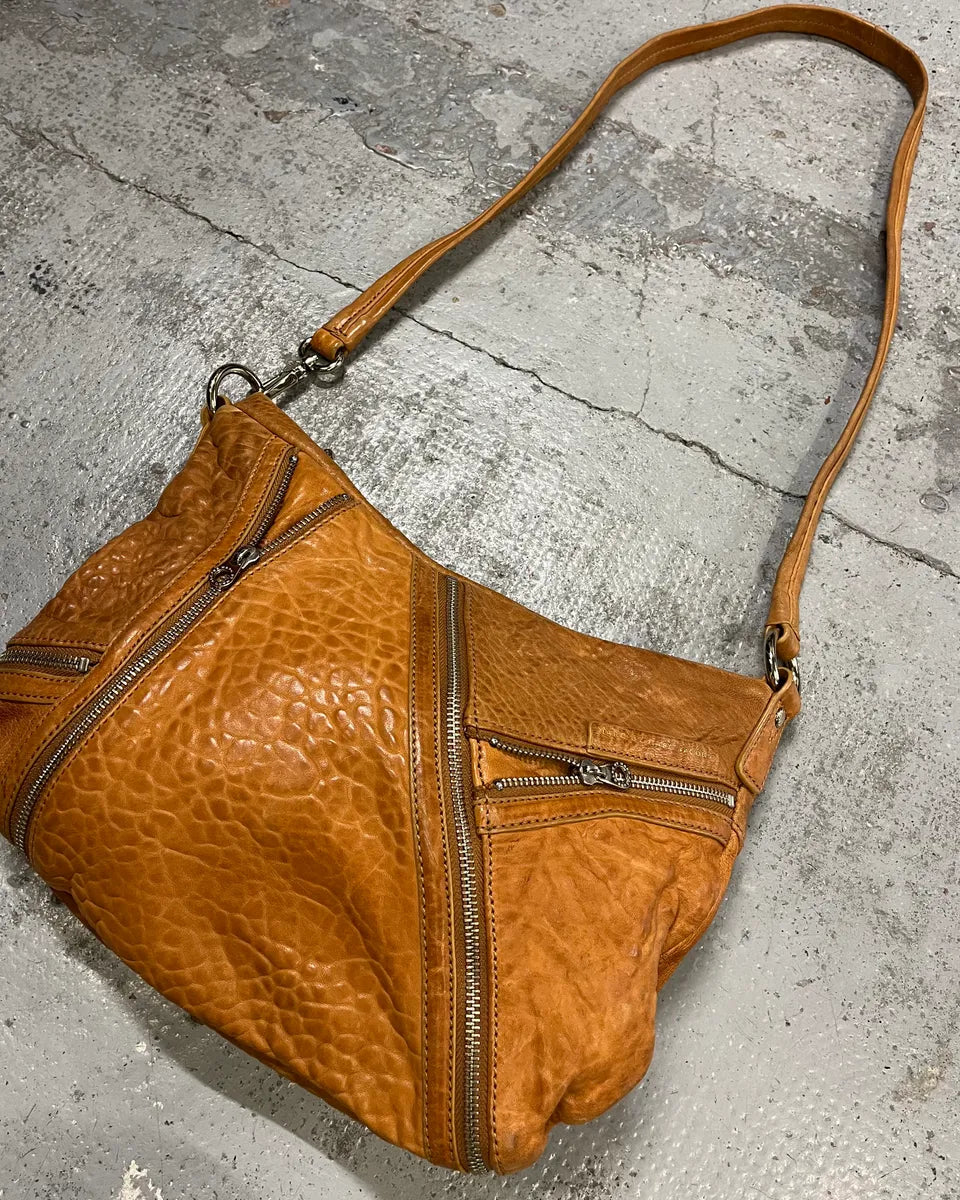 Marc Jacobs Camel Leather Multi-Pocket Shoulder Bag DQXqsWe 3