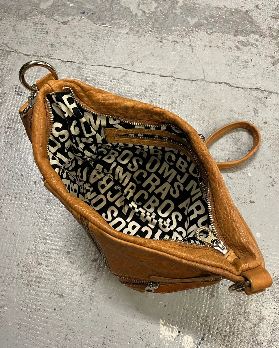 Marc Jacobs Camel Leather Multi-Pocket Shoulder Bag DQXqsWe 8
