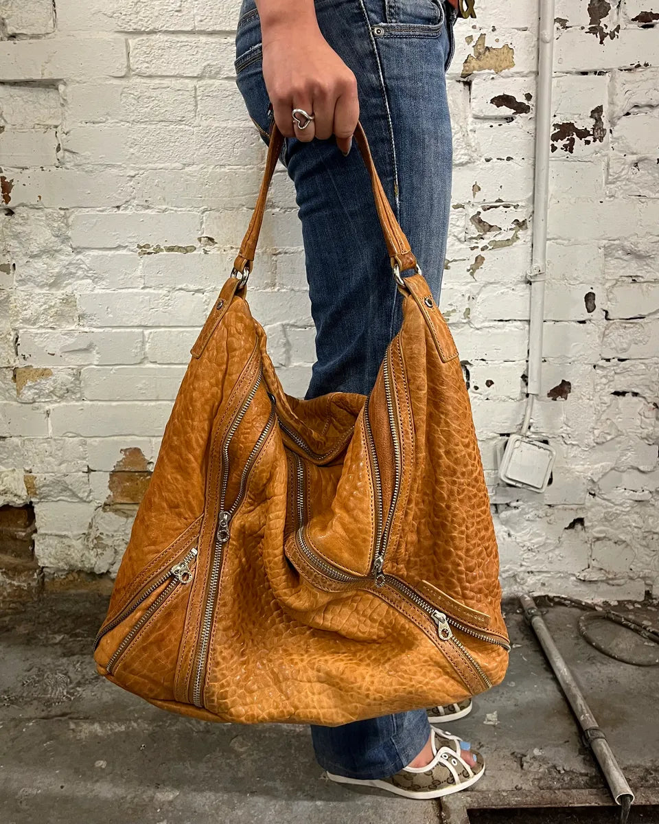 Marc Jacobs Camel Leather Multi-Zip Handle Bag myJCKyQ 2