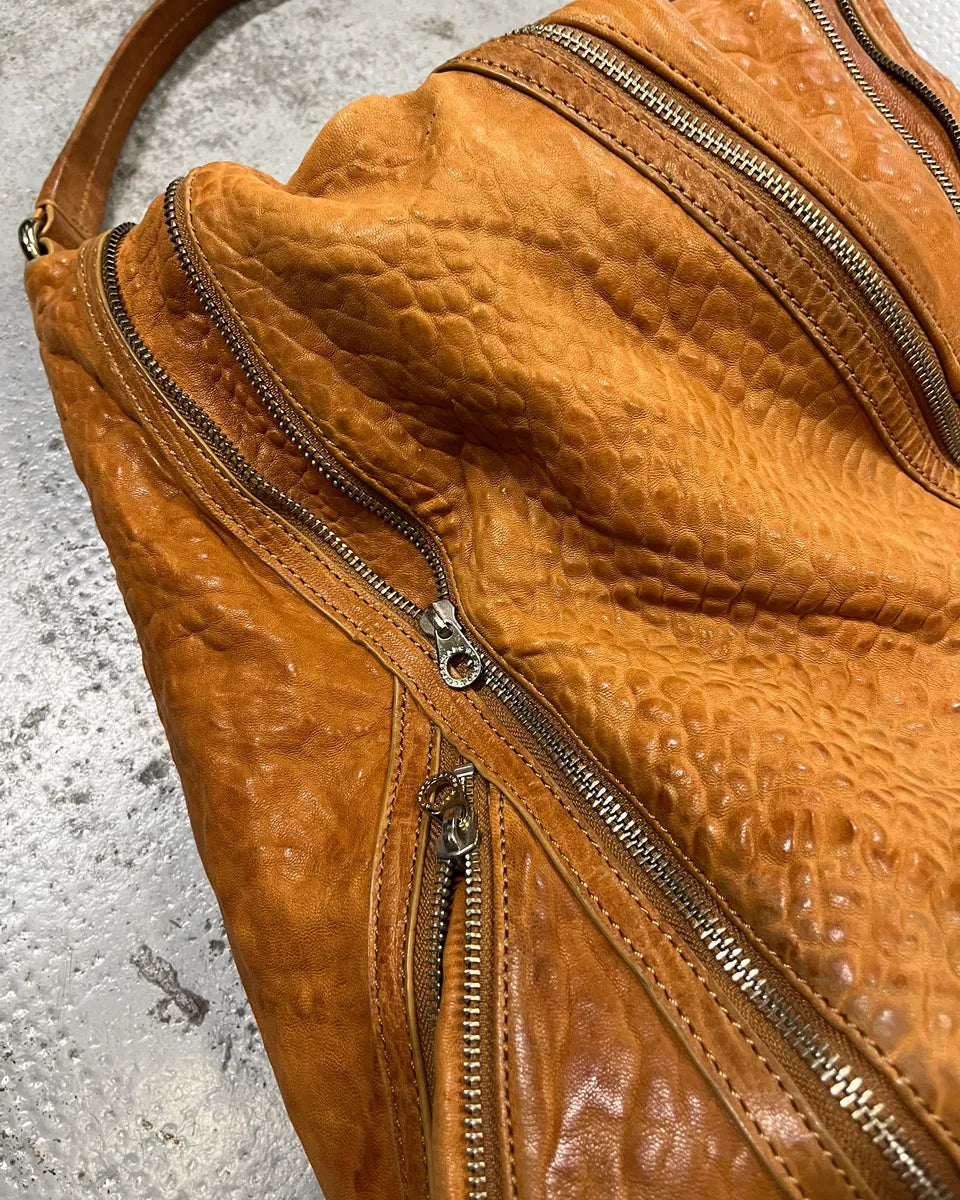 Marc Jacobs Camel Leather Multi-Zip Handle Bag myJCKyQ 5