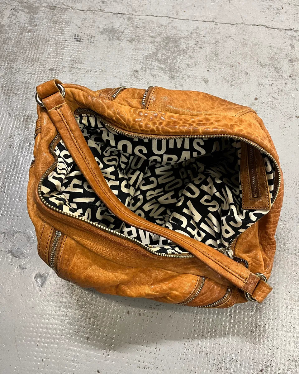 Marc Jacobs Camel Leather Multi-Zip Handle Bag myJCKyQ 8