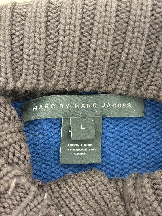 Marc Jacobs Colorful Brown Wool Cardigan bOGaTTx 8