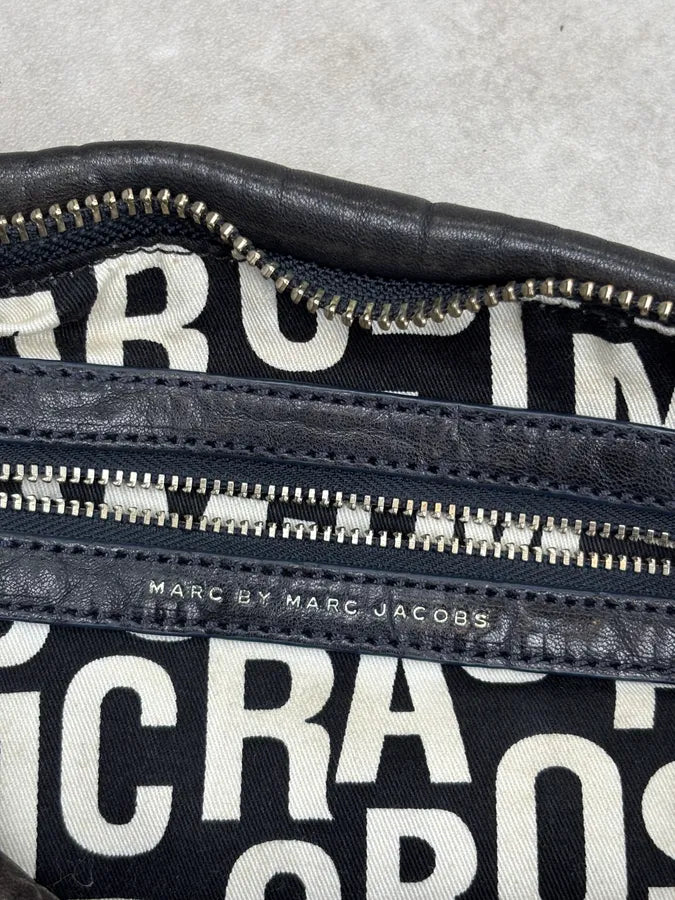 Marc Jacobs Dark Grey Leather Multi-Pocket Shoulder Bag SOAgDWR 17