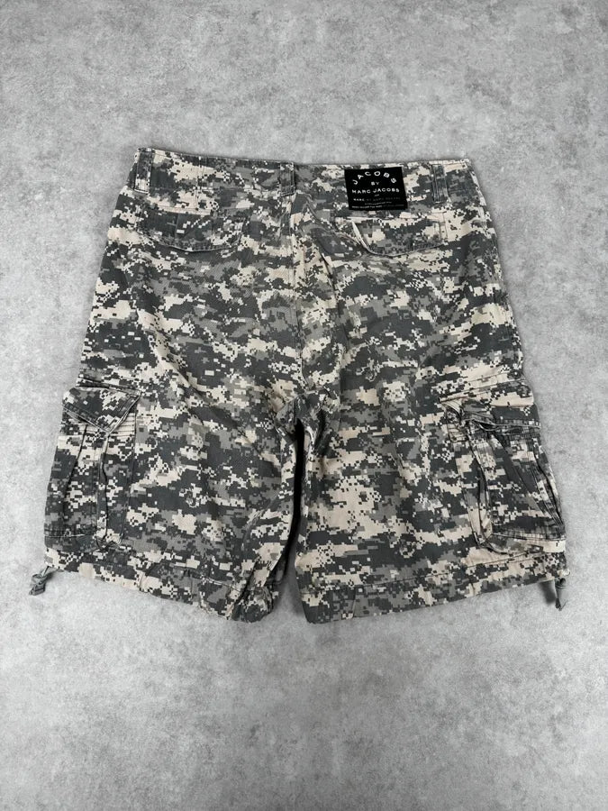 Marc Jacobs Digital Camo Cargo Shorts aLlguyX 4