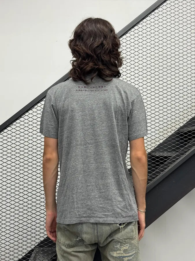 Marc Jacobs Grey Collins Ave Relaxed T-Shirt IcEuBdn 2