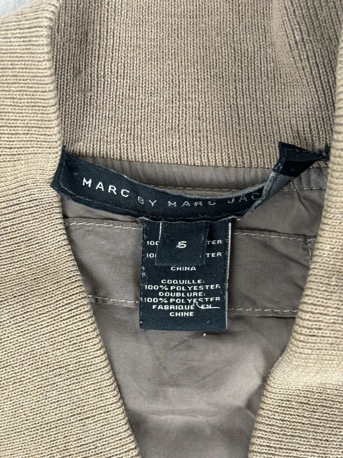 Marc Jacobs Reversible Beige Nylon Quilted Bomber Jacket kgOIbQI 14