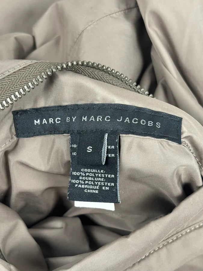 Marc Jacobs Reversible Beige Nylon Quilted Bomber Jacket kgOIbQI 15