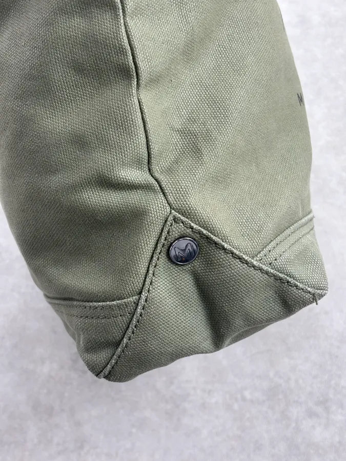 Marc Jacobs Khaki Canvas Logo Tote Bag RawSqsy 12