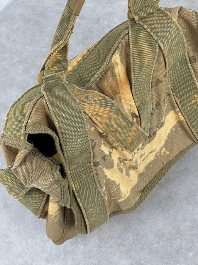 Marc Jacobs Standard Supply Military Camo Canvas Shoulder Bag leOLosG 9