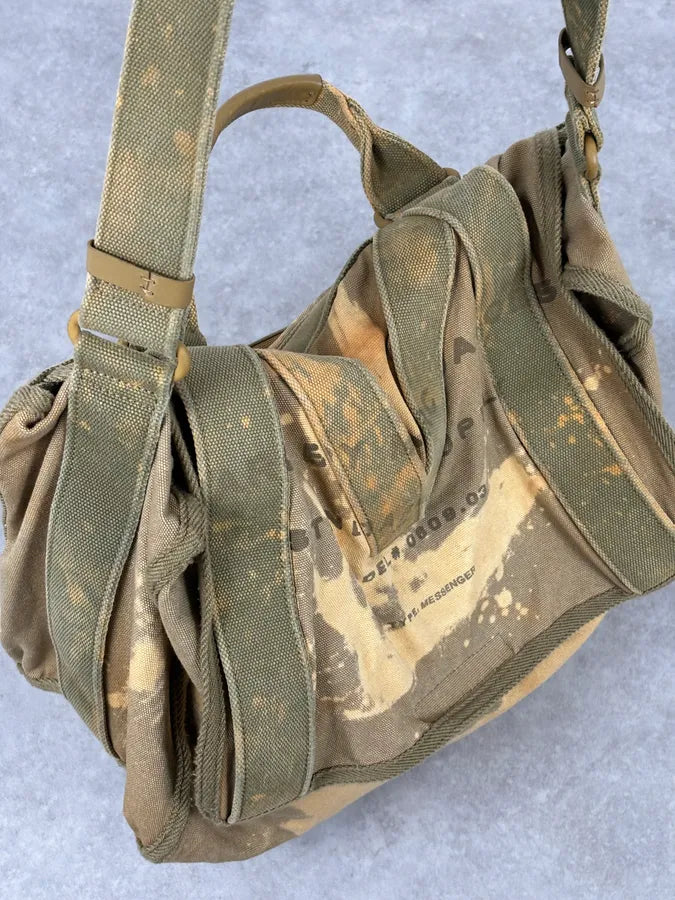 Marc Jacobs Standard Supply Military Camo Canvas Shoulder Bag leOLosG 8