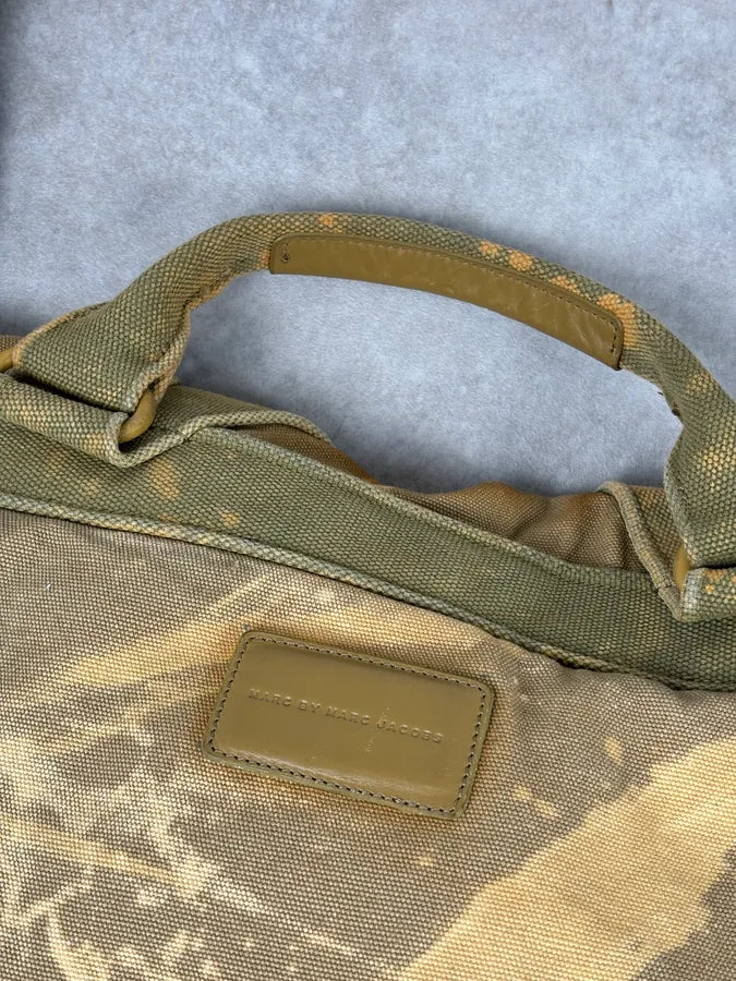 Marc Jacobs Standard Supply Military Camo Canvas Shoulder Bag leOLosG 10