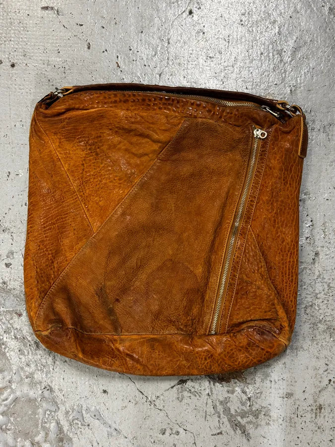 Marc Jacobs Camel Tan Leather Quilted Squared Shoulder Bag KupXUXD 2