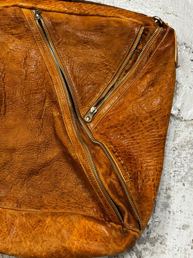 Marc Jacobs Camel Tan Leather Quilted Squared Shoulder Bag KupXUXD 8