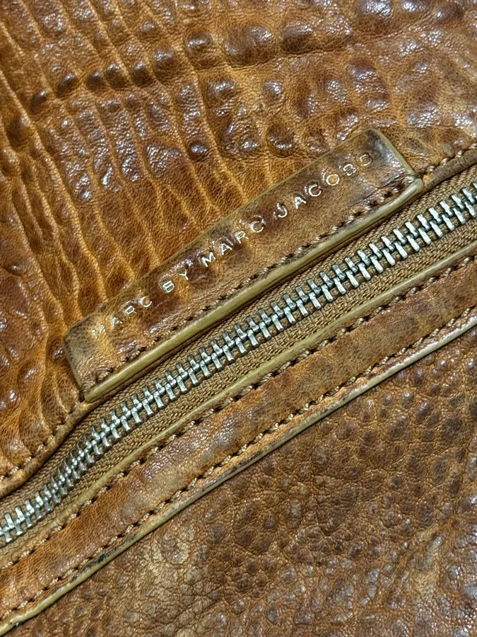 Marc Jacobs Camel Tan Leather Quilted Squared Shoulder Bag KupXUXD 10