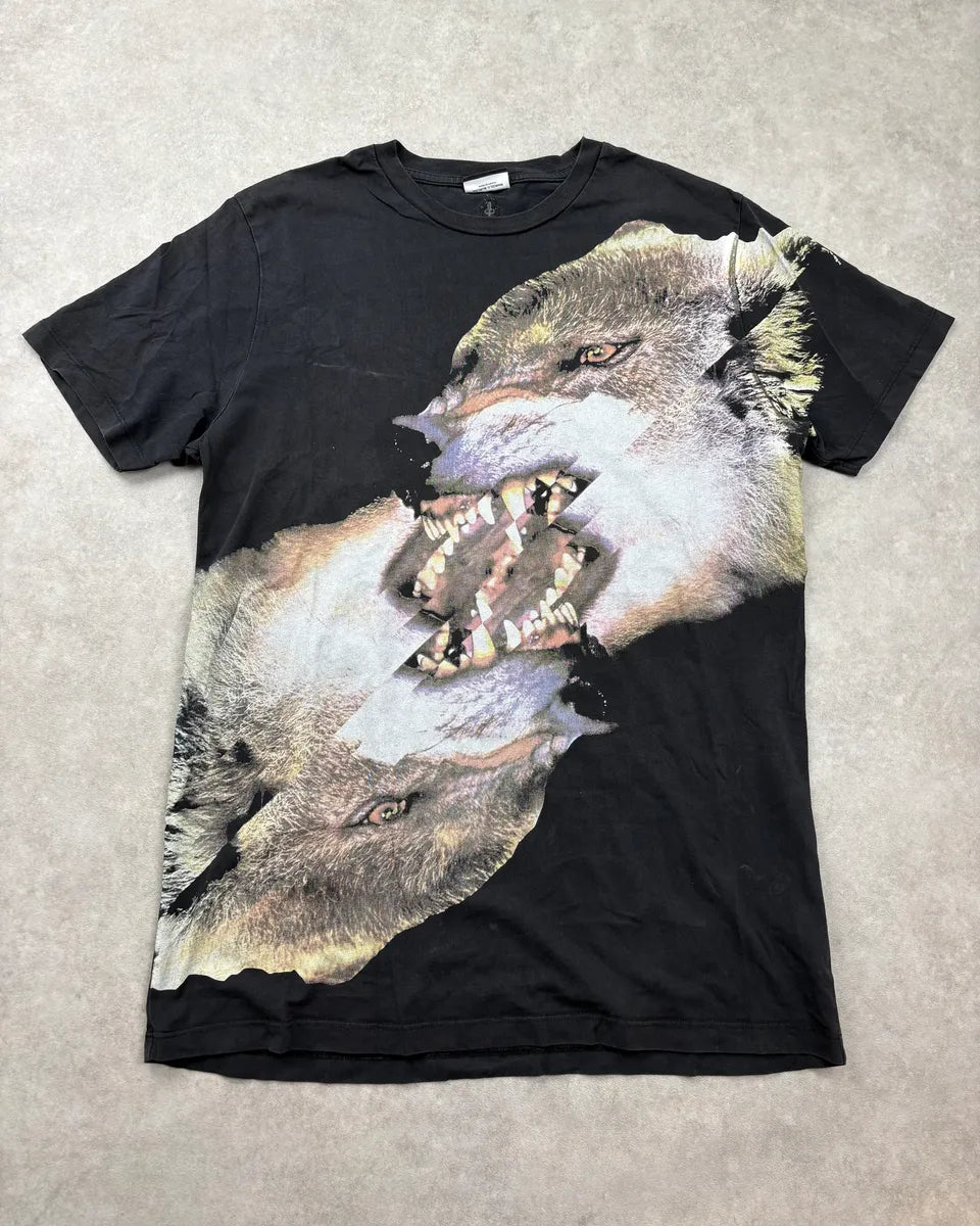 Marcelo Burlon Black Wolfs Graphic T-Shirt eqcTTlf 0