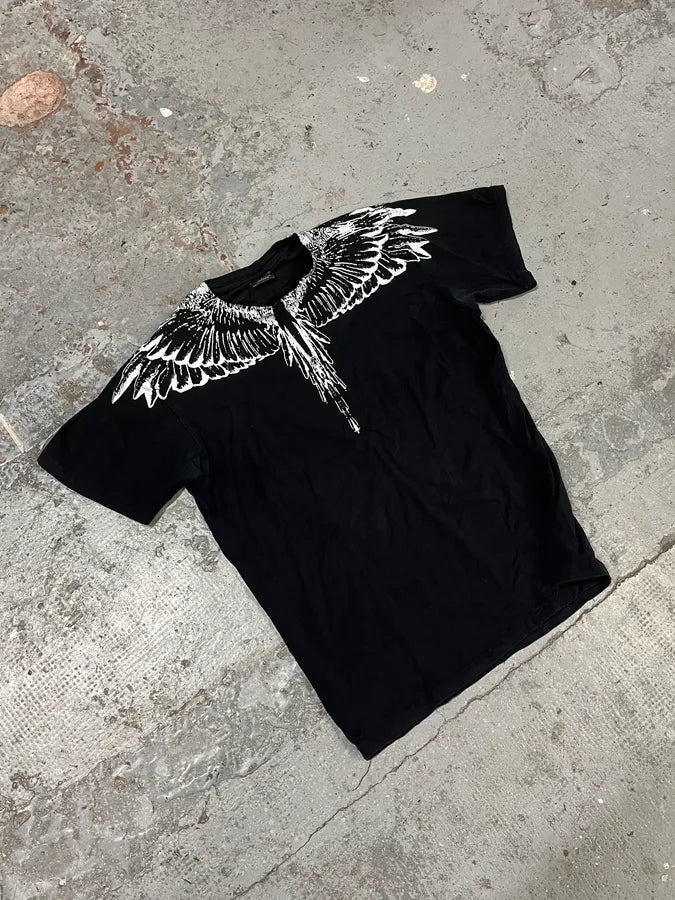 Marcelo Burlon White Wings Black T-Shirt YBIZWLN 3