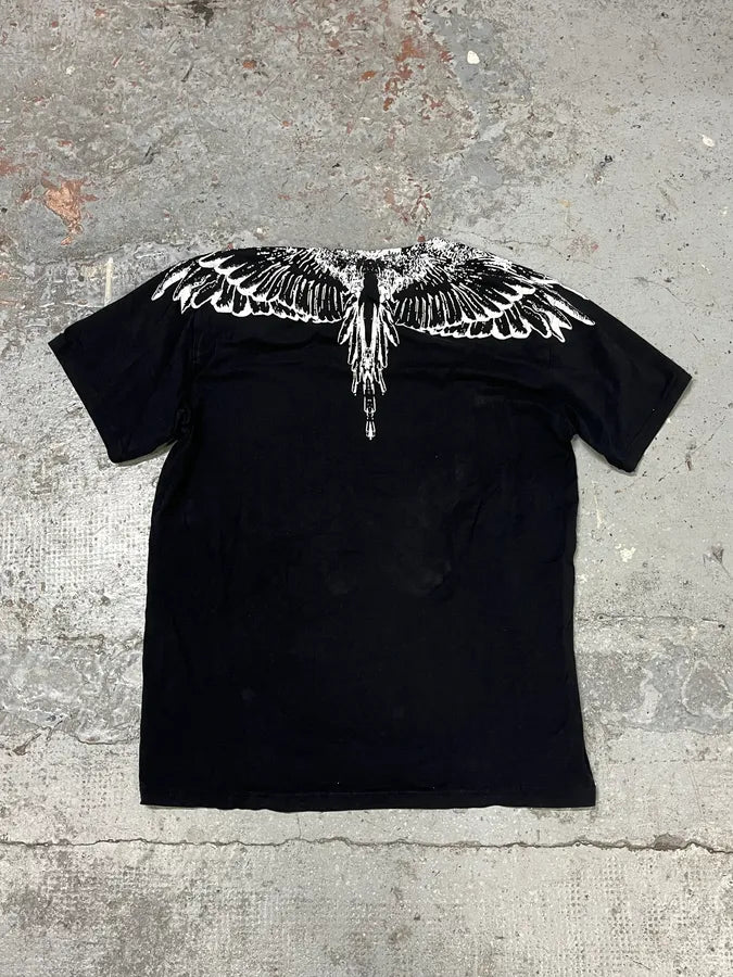 Marcelo Burlon White Wings Black T-Shirt YBIZWLN 6