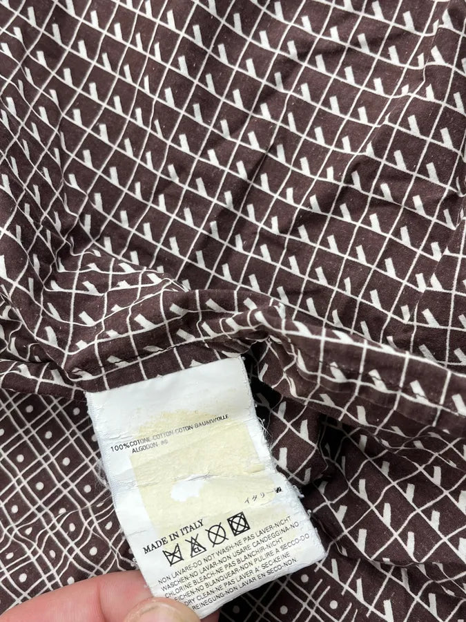 AW2007 Maison Martin Margiela Brown Geometrical Shirt  DvoEsMM 9