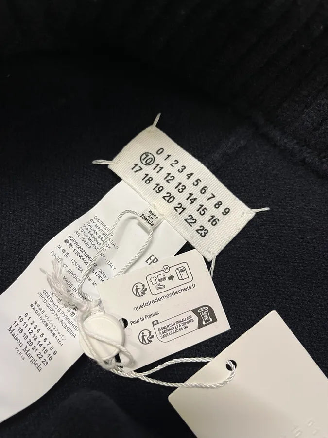 Margiela Navy Orange Line Wool Jogging tTqTOaU 9