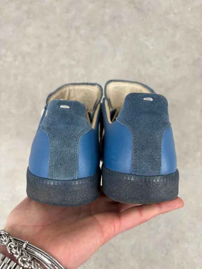 Maison Margiela Replica Blue Army Sneakers swQnTsh 6