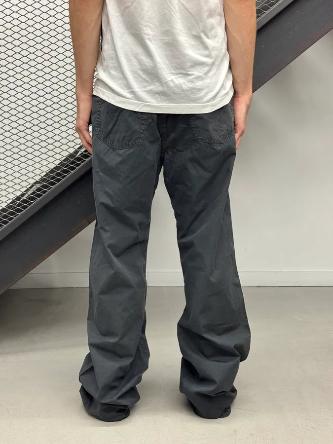 2000s Marithé + François Girbaud Black Relaxe Cozy Pants cUaDhRw 2
