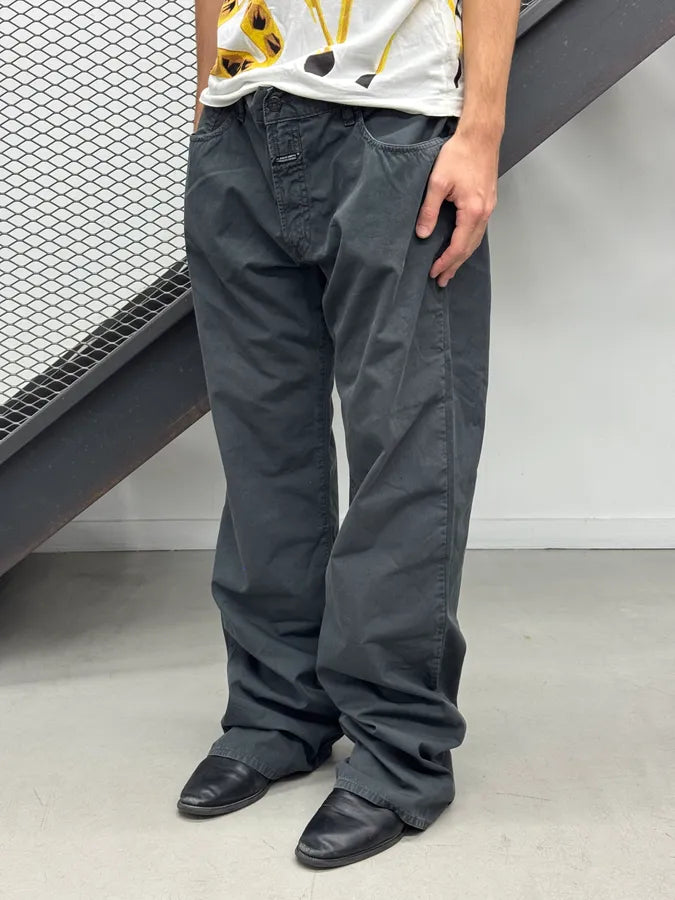 2000s Marithé + François Girbaud Black Relaxe Cozy Pants cUaDhRw 1