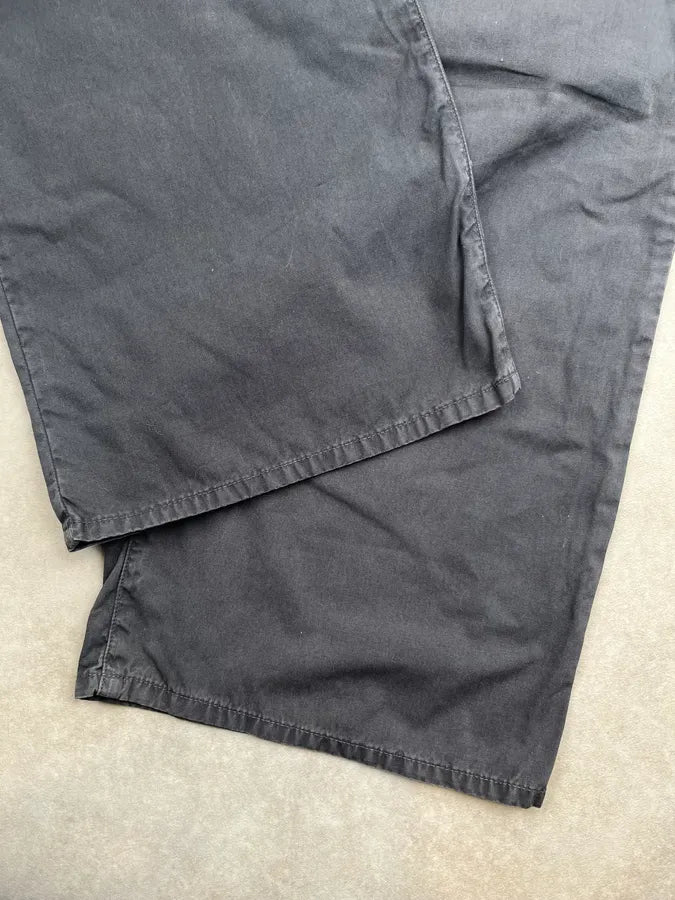 2000s Marithé + François Girbaud Black Relaxe Cozy Pants cUaDhRw 6