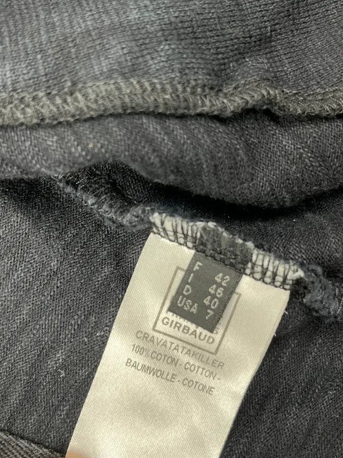 2000s Marithé + François Girbaud Dark Blue Gold Button Cardigan oSoJLQR 11