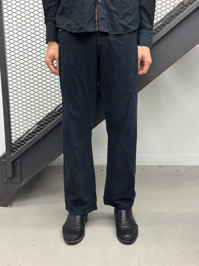 2010s Marithé + François Girbaud Black Denim Contrast Stitch Jeans FHQhyej 1