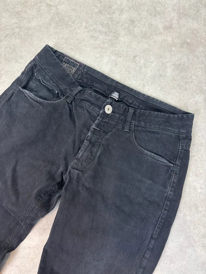 2000s Marithé + François Girbaud Black Denim Jeans hcqNqdU 4