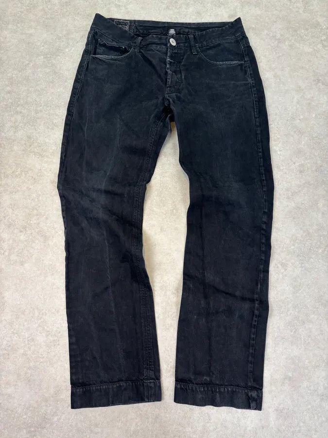 2000s Marithé + François Girbaud Black Denim Jeans hcqNqdU 0