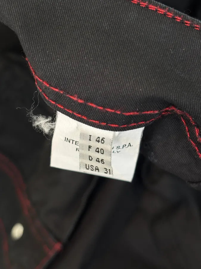2000s Marithé + François Girbaud Black Panel Pants JfKRUtn 11