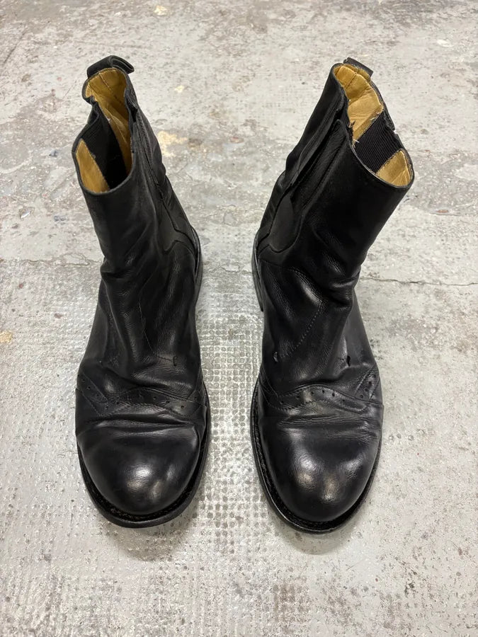 Marithé + François Girbaud Black Premium Ankle Leather Boots iiCYDxl 1