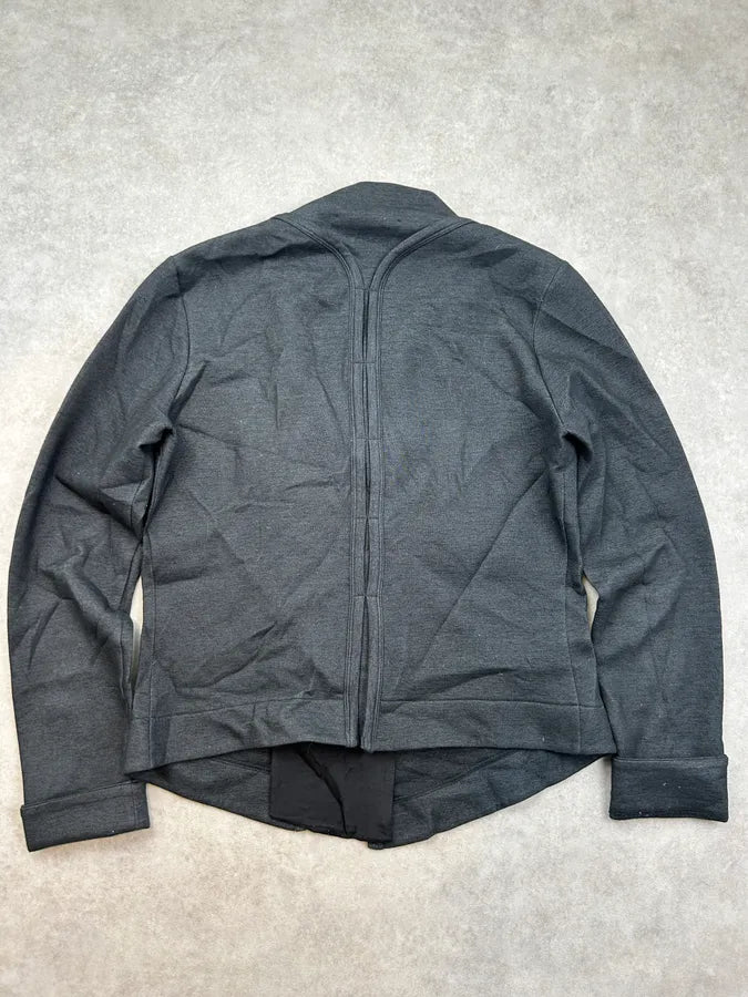 Marithé + François Girbaud Black Wool Double-Breasted Jacket BSkjnTp 5