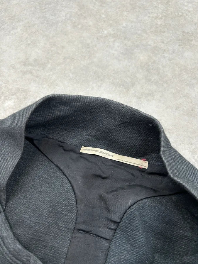 Marithé + François Girbaud Black Wool Double-Breasted Jacket BSkjnTp 4