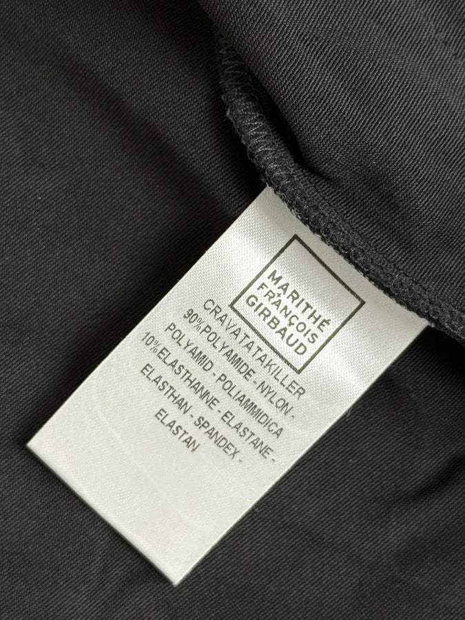 Marithé + François Girbaud Black Zip-up Hoodie xRyLpMC 8