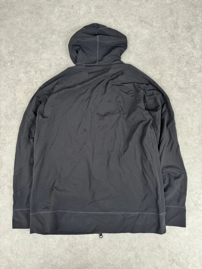 Marithé + François Girbaud Black Zip-up Hoodie xRyLpMC 4