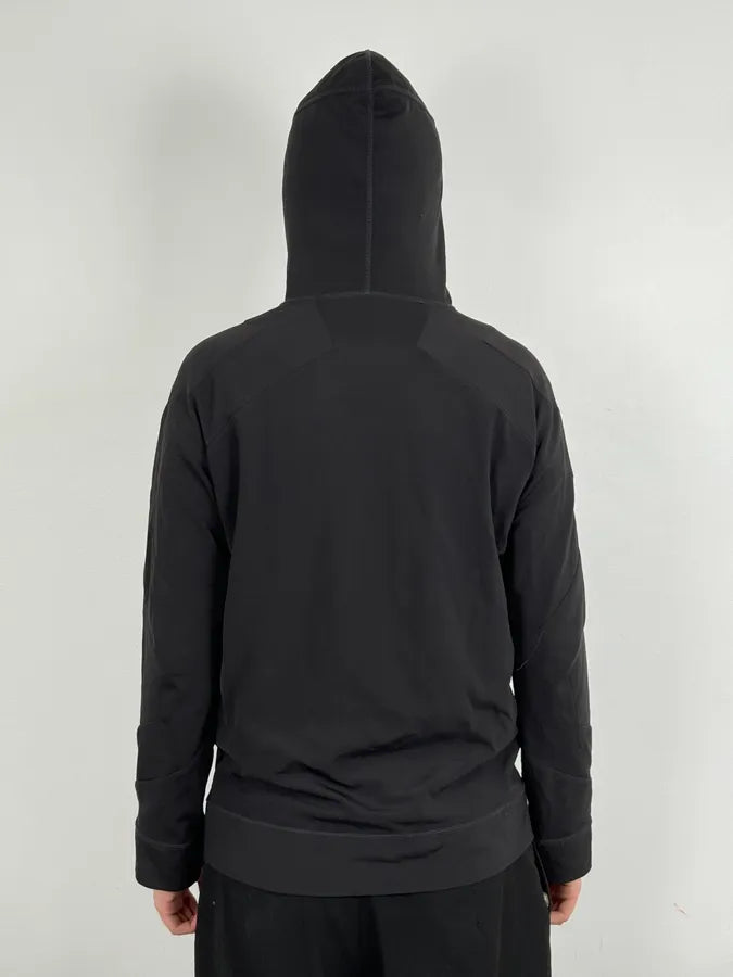 Marithé + François Girbaud Black Zip-up Hoodie xRyLpMC 2