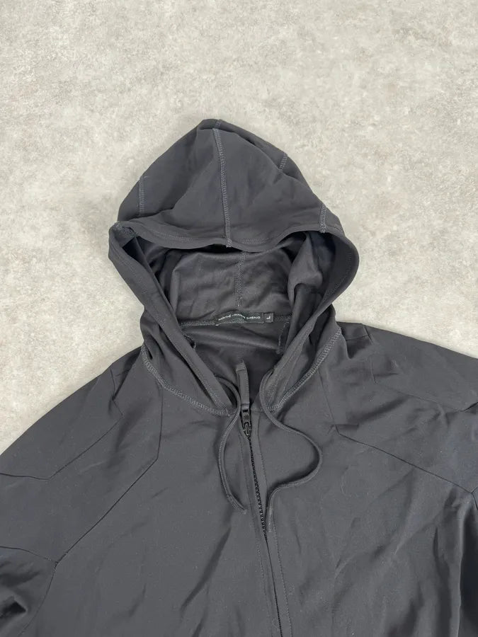Marithé + François Girbaud Black Zip-up Hoodie xRyLpMC 3