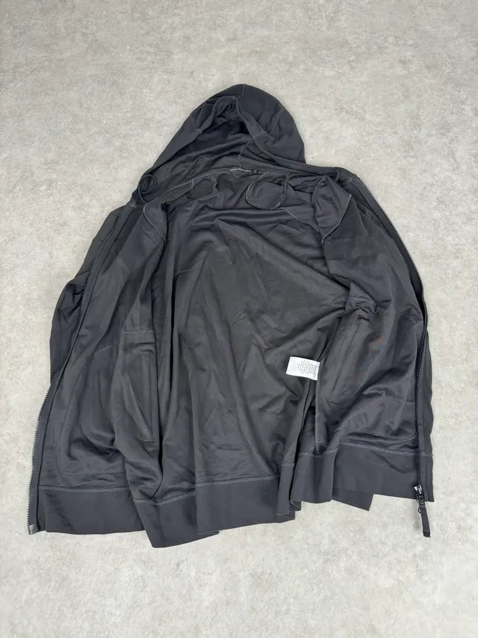 Marithé + François Girbaud Black Zip-up Hoodie xRyLpMC 6
