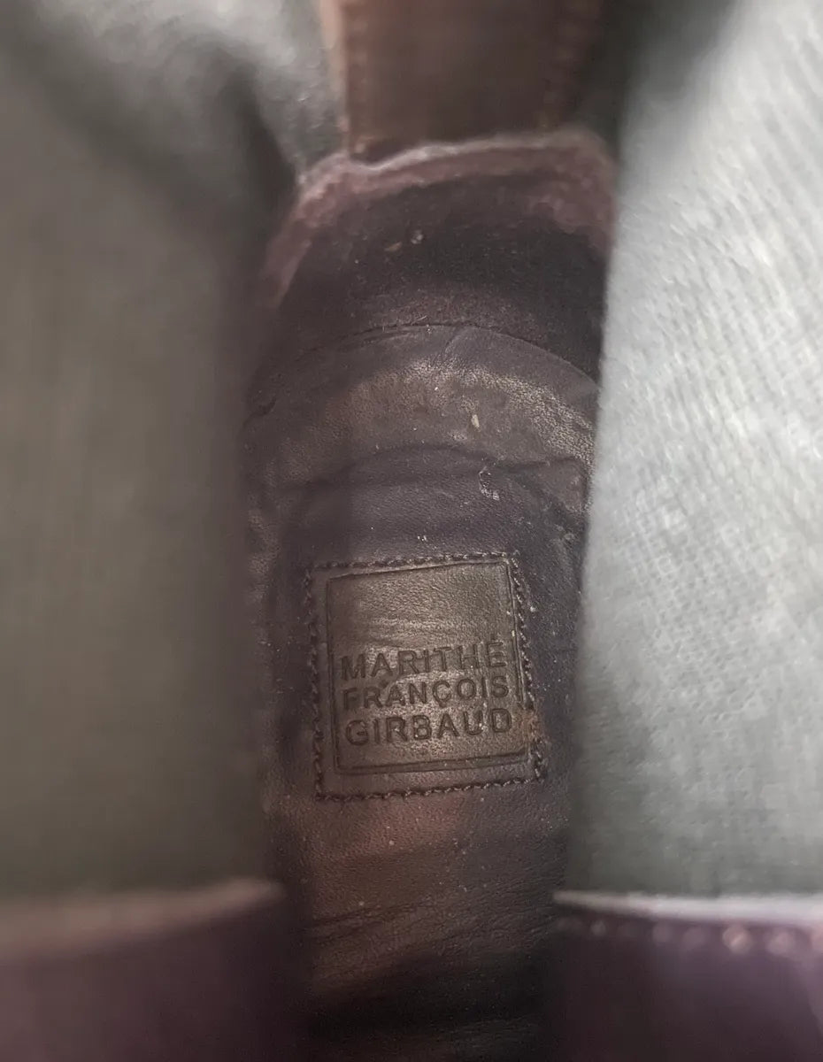 Marithé + François Girbaud Brown Suede Chelsea Boots BveEKws 7